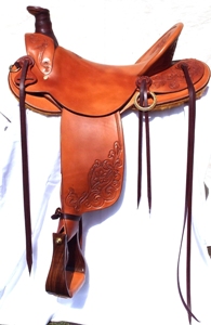 3B Visalia-style old-timer saddle
